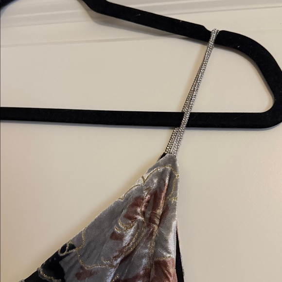 Bethany Velvet Maxi Dress in Black | Altar'd State - Picture 6 of 6